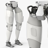 Autonomous Robot Leg Assembly with Hip Module