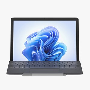 Microsoft Surface Go 3 White 3D