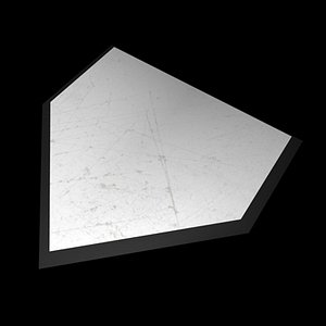 baseball homeplate 3d model