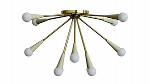 Galassia Ceiling Lamp by Artemest 3D model