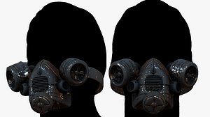 gas mask 3D