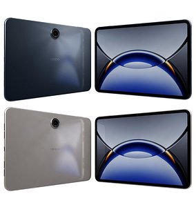 Oppo Pad 3 Pro Blue And Gold 3D model