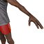 marathon runner 3D model