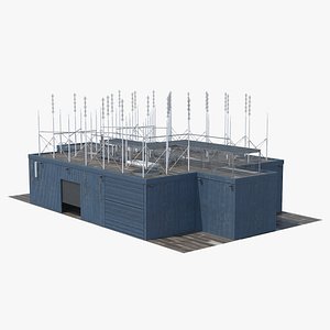 3D rooftop radio transmitters