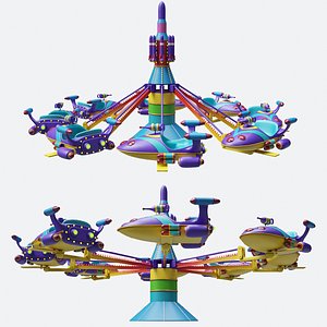 Carousel 3D model