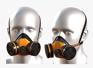 Gas mask respirator military combat