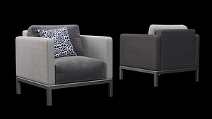 3D model Outdoor chair 2