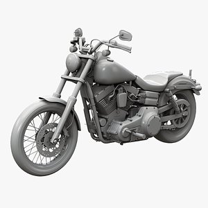 Harley-Davidson FXDC I Dyna Super Glide No Textures