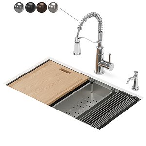 MOEN kitchen sink GS181020BUX 3D model
