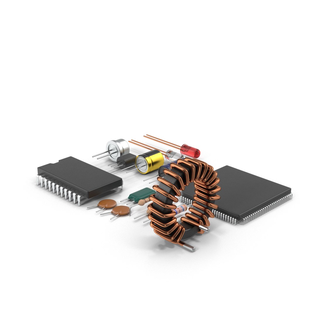 3D radio components - TurboSquid 1272263