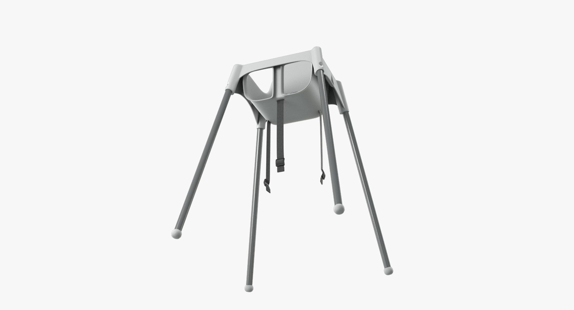 Free 3D file IKEA Antilop Highchair DIY footrest clamp. 🗜️・3D