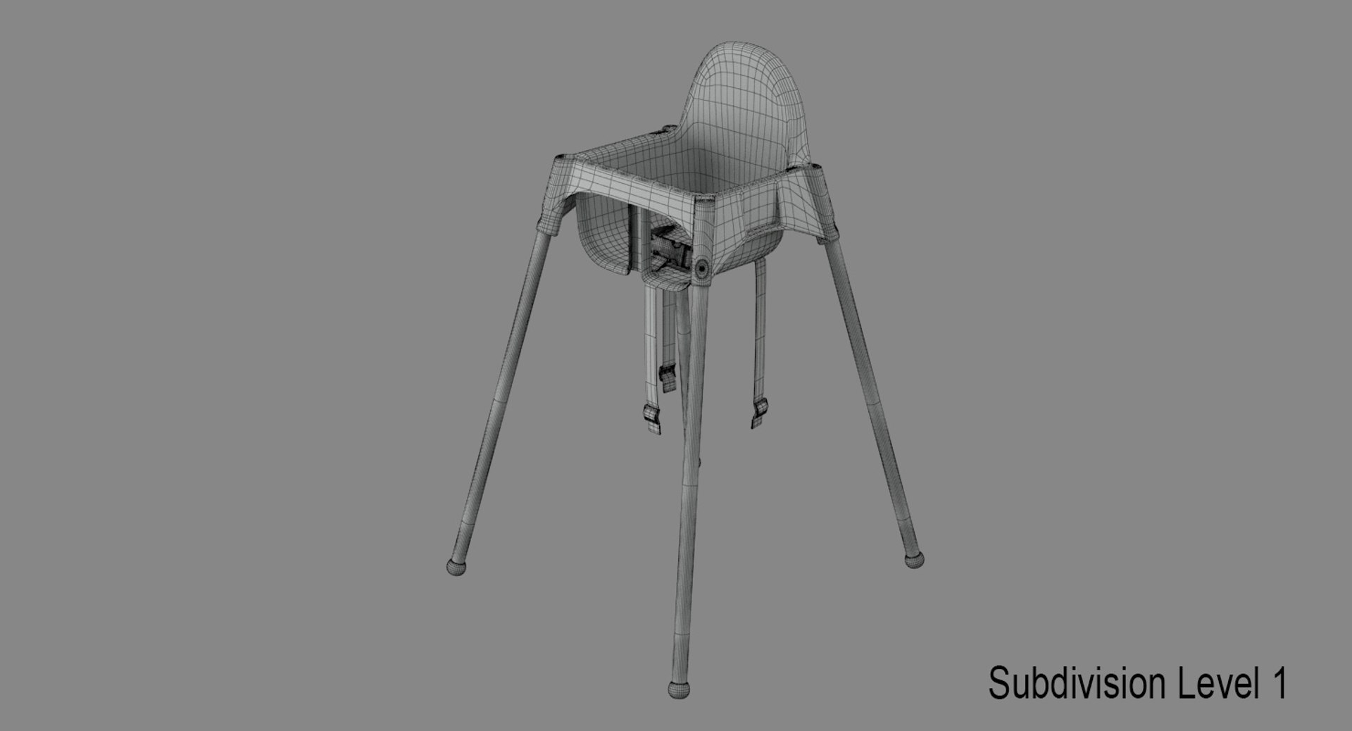 Free 3D file IKEA Antilop Highchair DIY footrest clamp. 🗜️・3D