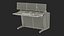 Anxin Control Room Console 3D