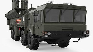 Missile System Iskander SS-26 Stone in Ready