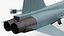 Avión interceptor militar de la USAF manipulado