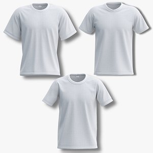 3D Tshirt Oversize RegulerFit and Vneck model