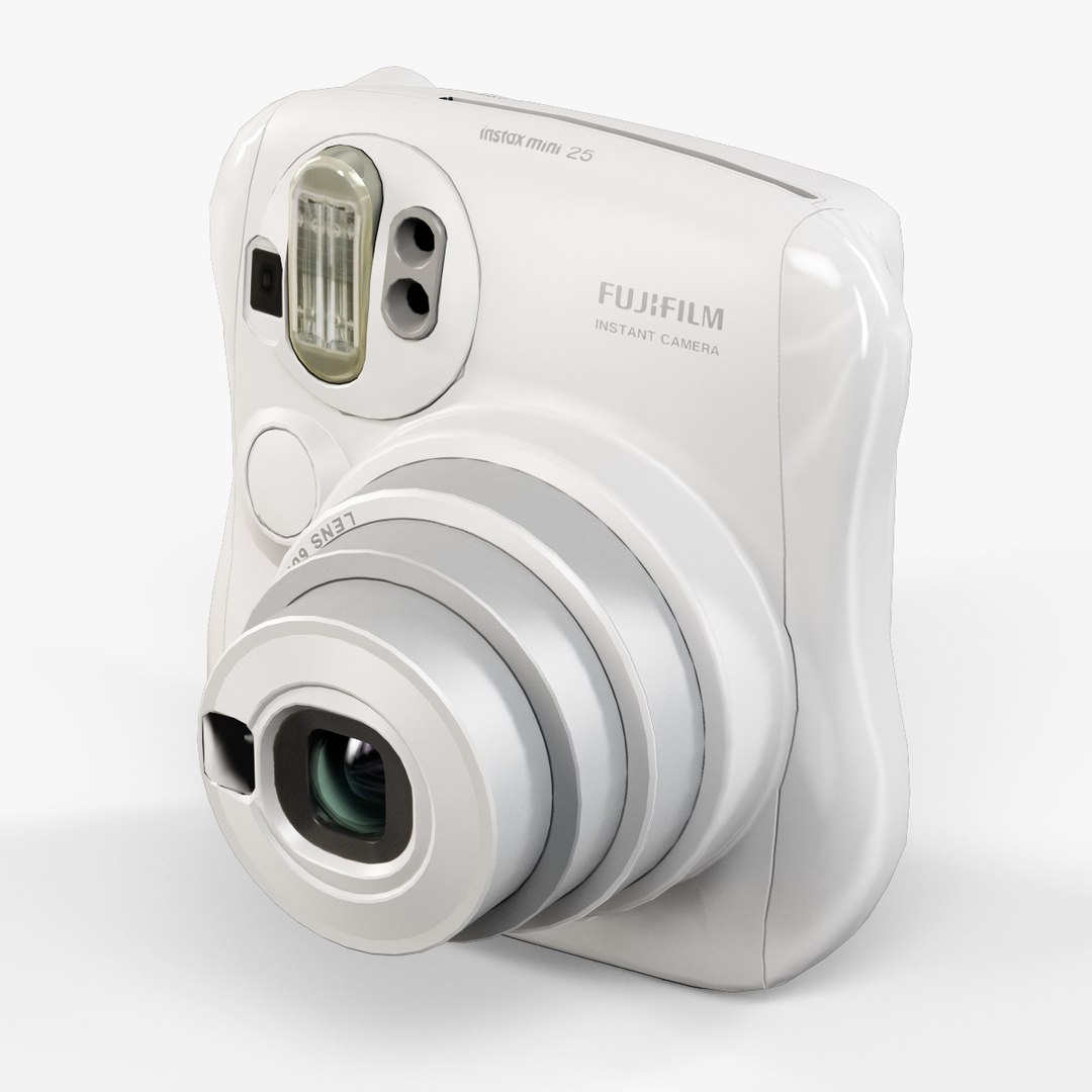 3d Model Fujifilm Instax Mini 25