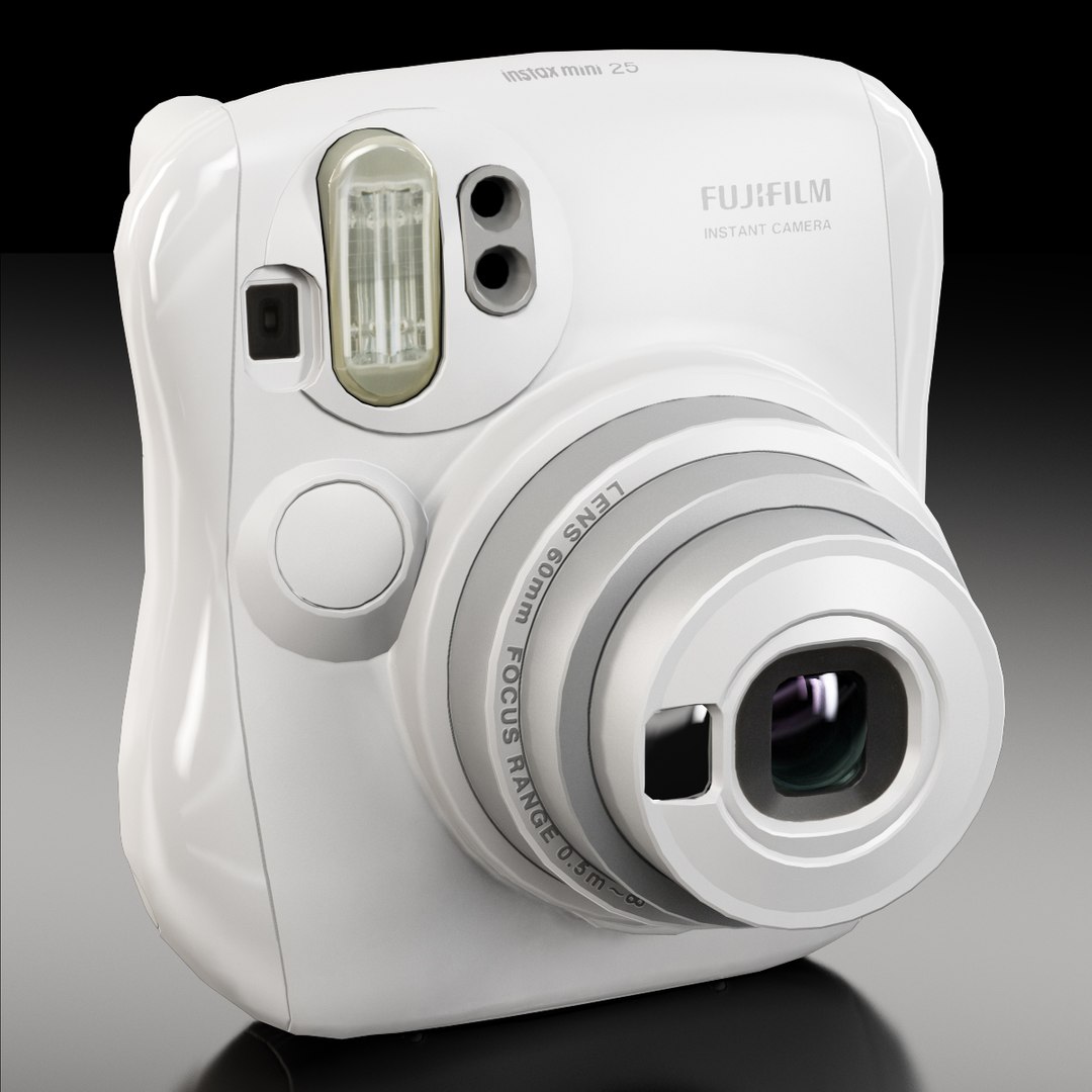 3d Model Fujifilm Instax Mini 25