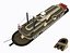 HISTORIC PADDLEWHEEL STEAM RIVER BOAT AFT PROP