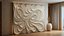 modern panel wall decor set relief stl mural CNC 165