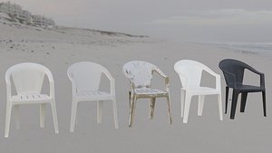 plastic chair model