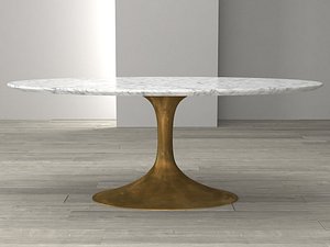 3D aero marble dining table