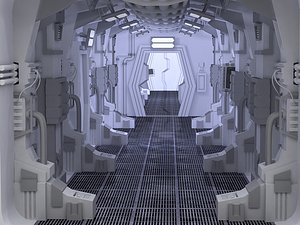 Sci-Fi Spaceship Hangar