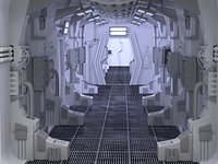 Sci-Fi Spaceship Hangar