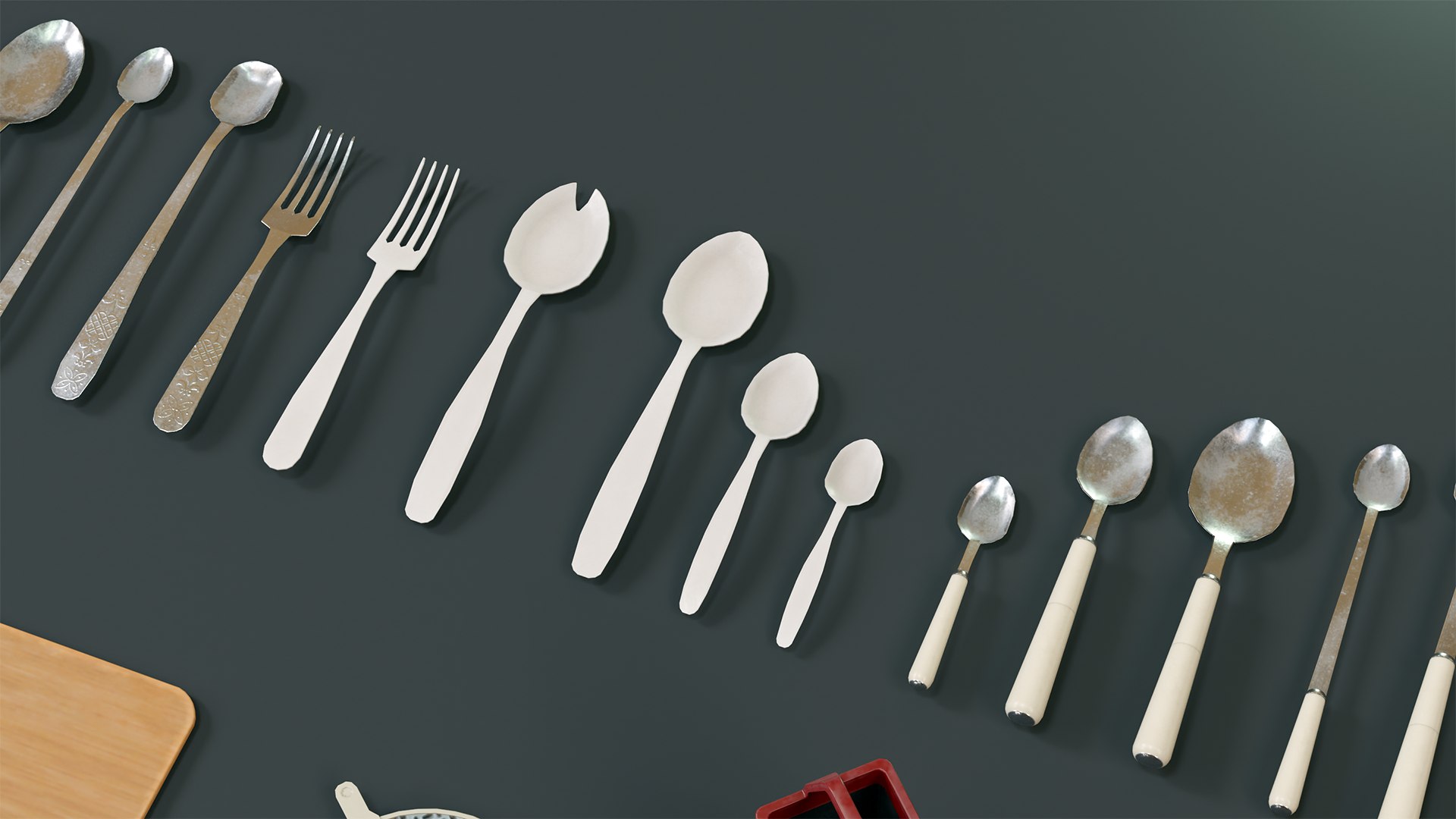 3D Kitchen Tools Model - TurboSquid 2229480