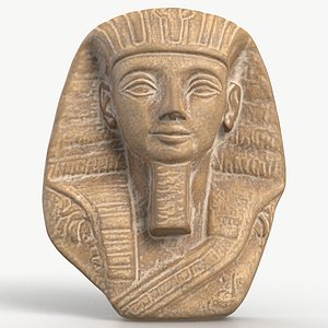 Egyptian Pharaoh Artifact 001 Textured