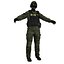 Солдат спецназа LOD3 Rigged Pack