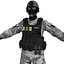 Солдат спецназа LOD3 Rigged Pack