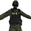 Солдат спецназа LOD3 Rigged Pack