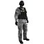Солдат спецназа LOD3 Rigged Pack
