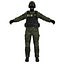 Солдат спецназа LOD3 Rigged Pack