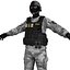 Солдат спецназа LOD3 Rigged Pack