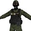 Солдат спецназа LOD3 Rigged Pack