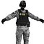 Солдат спецназа LOD3 Rigged Pack