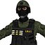 Солдат спецназа LOD3 Rigged Pack