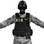 Солдат спецназа LOD3 Rigged Pack