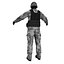 Солдат спецназа LOD3 Rigged Pack