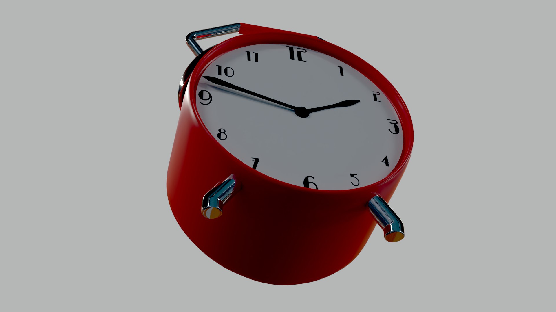 3D Vintage Alarm Clock model TurboSquid 2002434