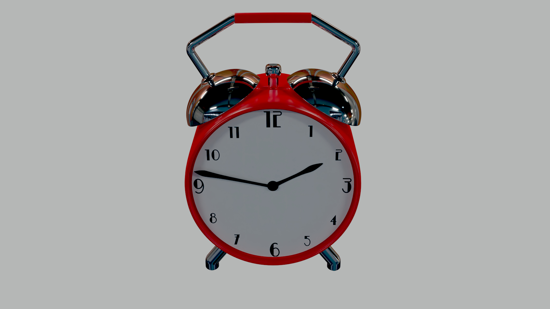 3D Vintage Alarm Clock model TurboSquid 2002434