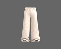Mens pant with metallic eyelet