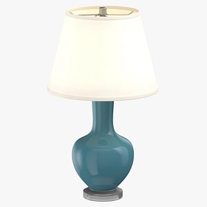 Traditional Table Light On