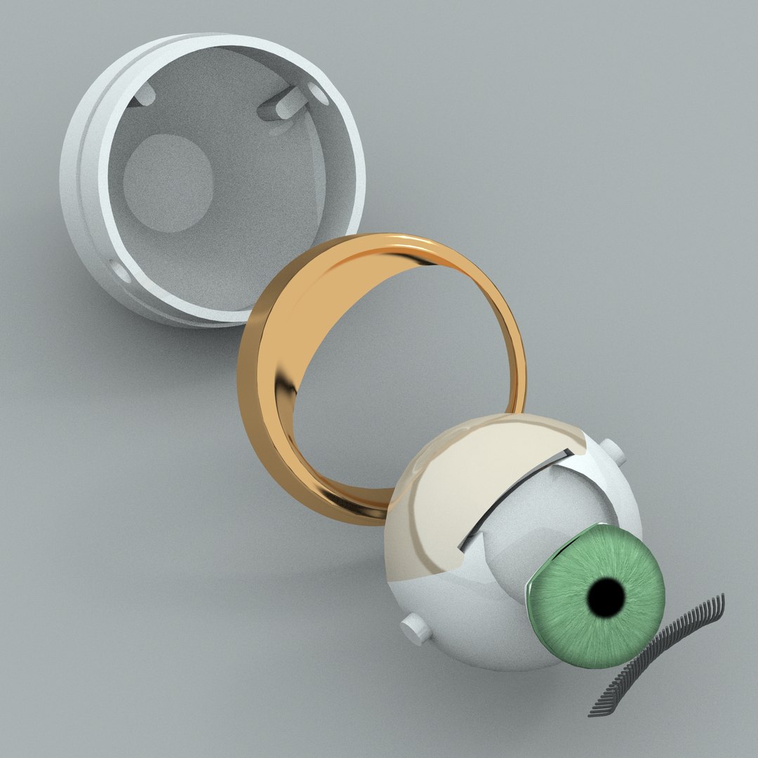 Doll Eye Mechanism 3D TurboSquid 1285674