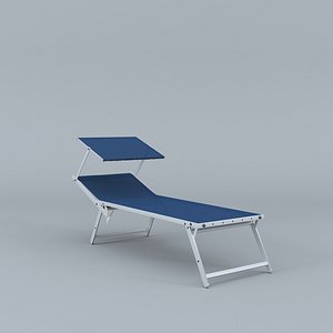 Beach sun lounger - Sunbed model