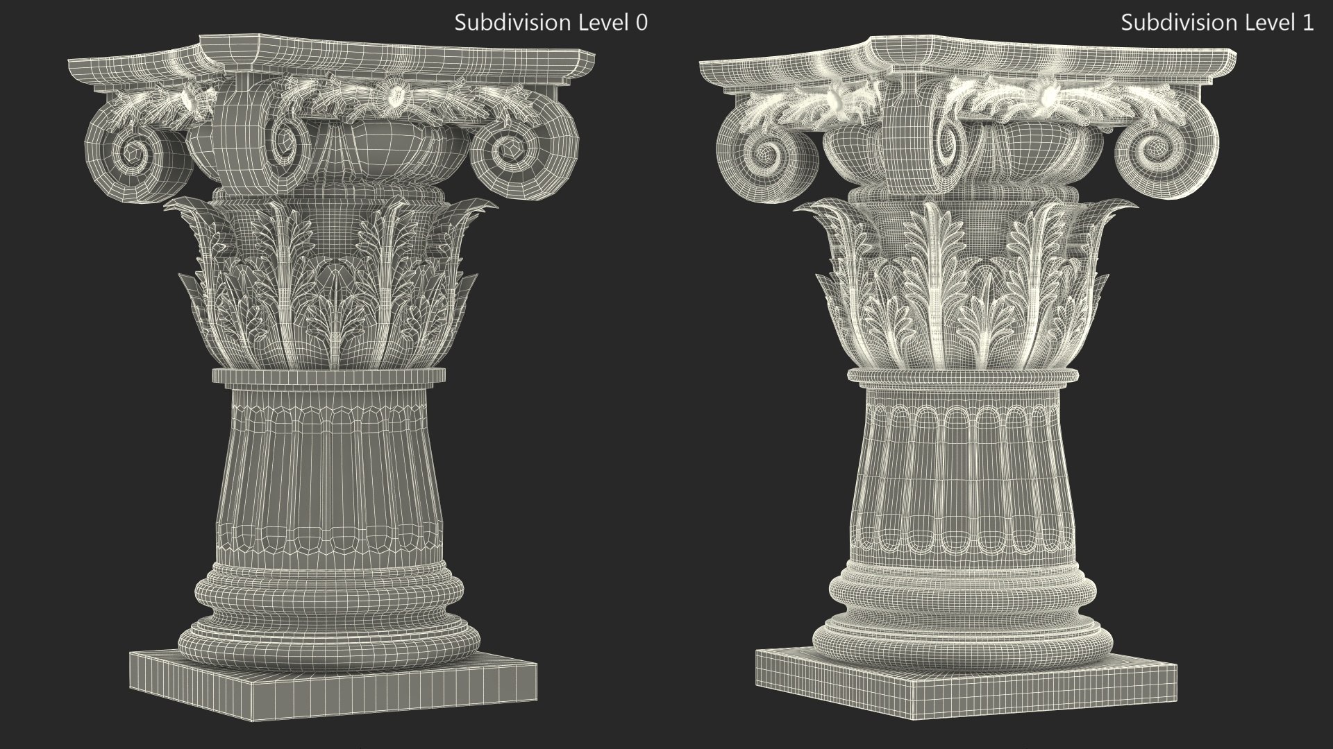 3D Composite Order Pedestal - TurboSquid 2247033