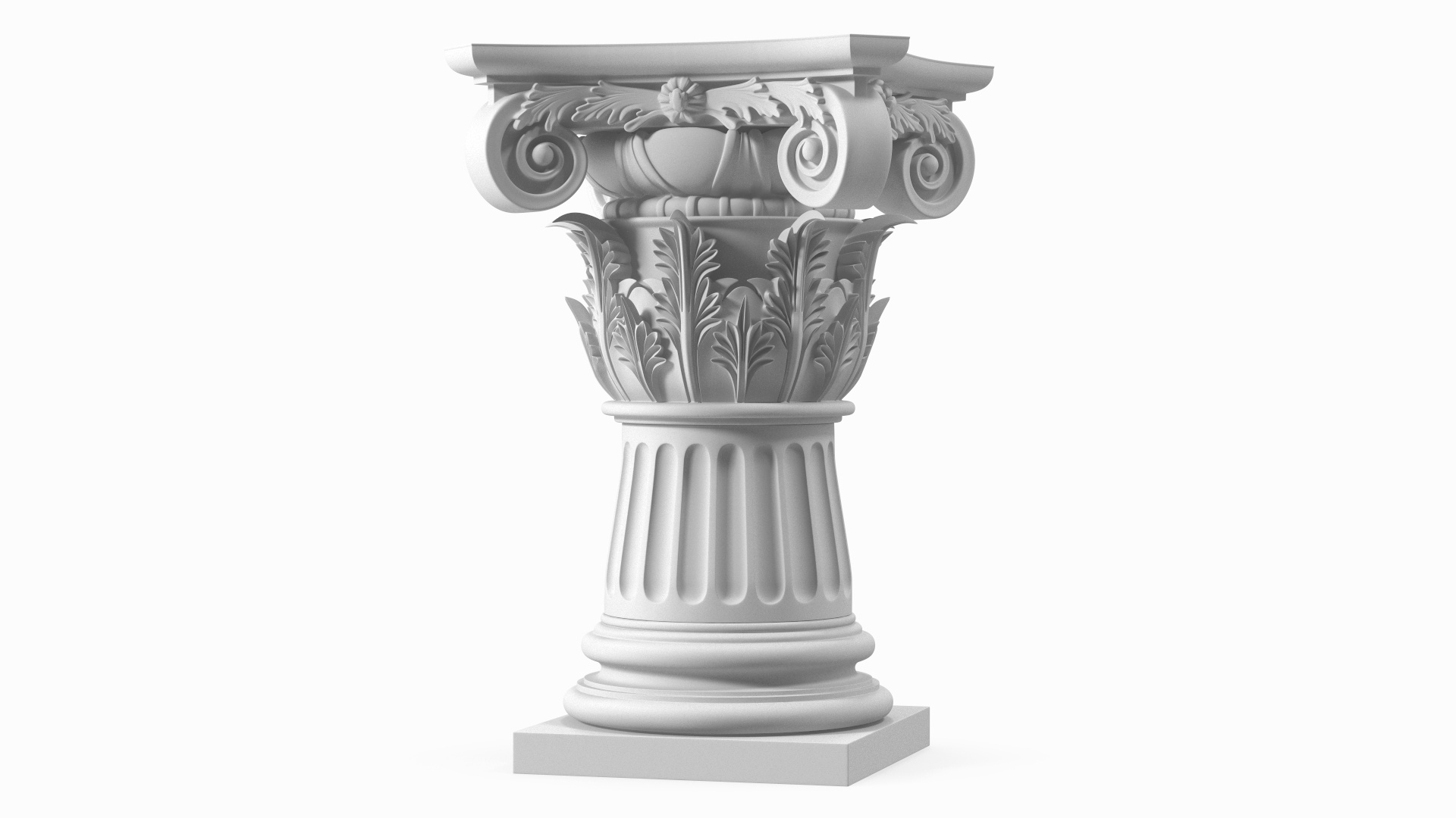3D Composite Order Pedestal - TurboSquid 2247033