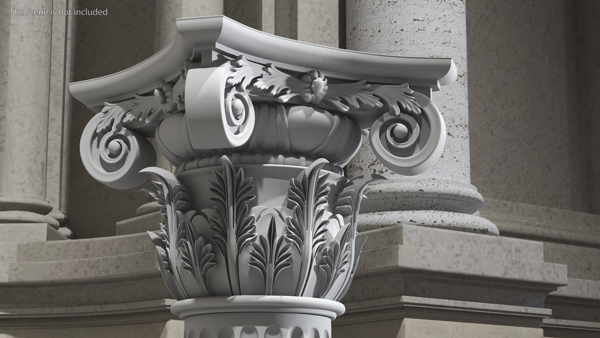 3D Composite Order Pedestal - TurboSquid 2247033